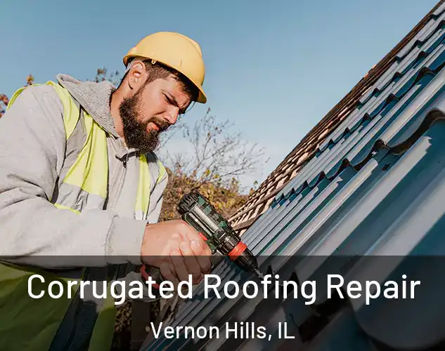  Corrugated Roofing Repair Vernon Hills, IL
