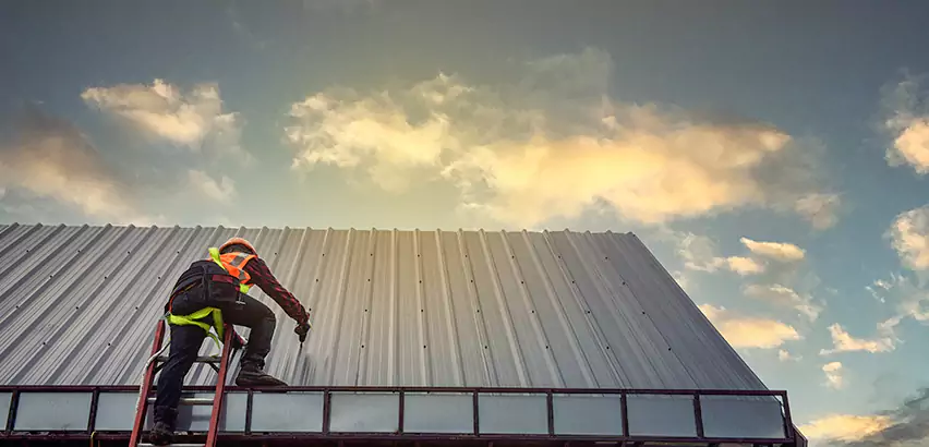 Commercial Built-Up Roof Installation in Vernon Hills