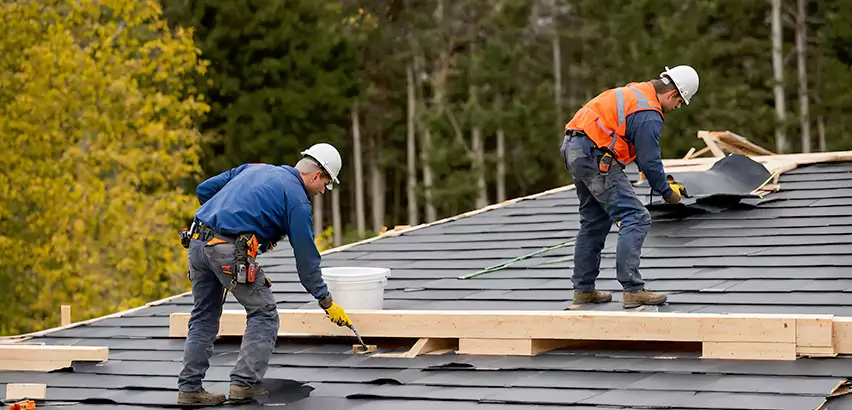 Garage Felt Roof Replacement in Vernon Hills