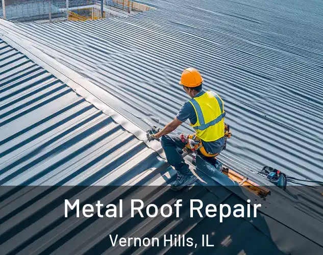  Metal Roof Repair Vernon Hills, IL