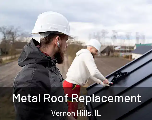 Metal Roof Replacement Vernon Hills, IL