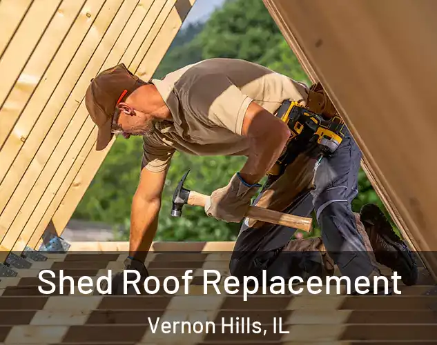  Shed Roof Replacement Vernon Hills, IL