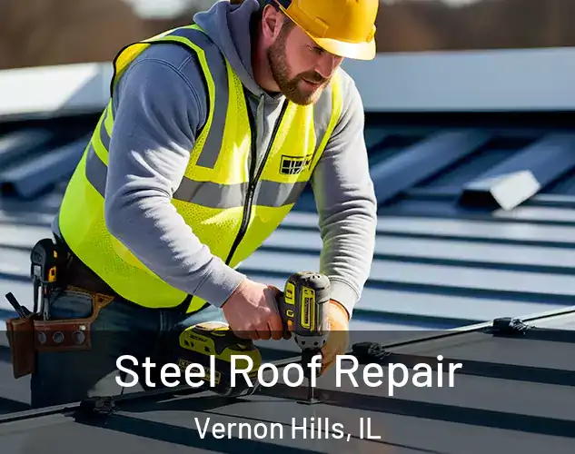 Steel Roof Repair Vernon Hills, IL
